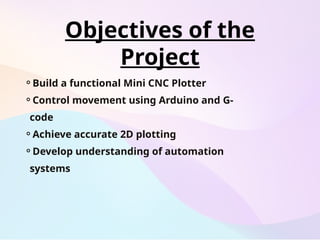 Development of a Compact Arduino Mini CNC Plotter for Affordable 2D ...