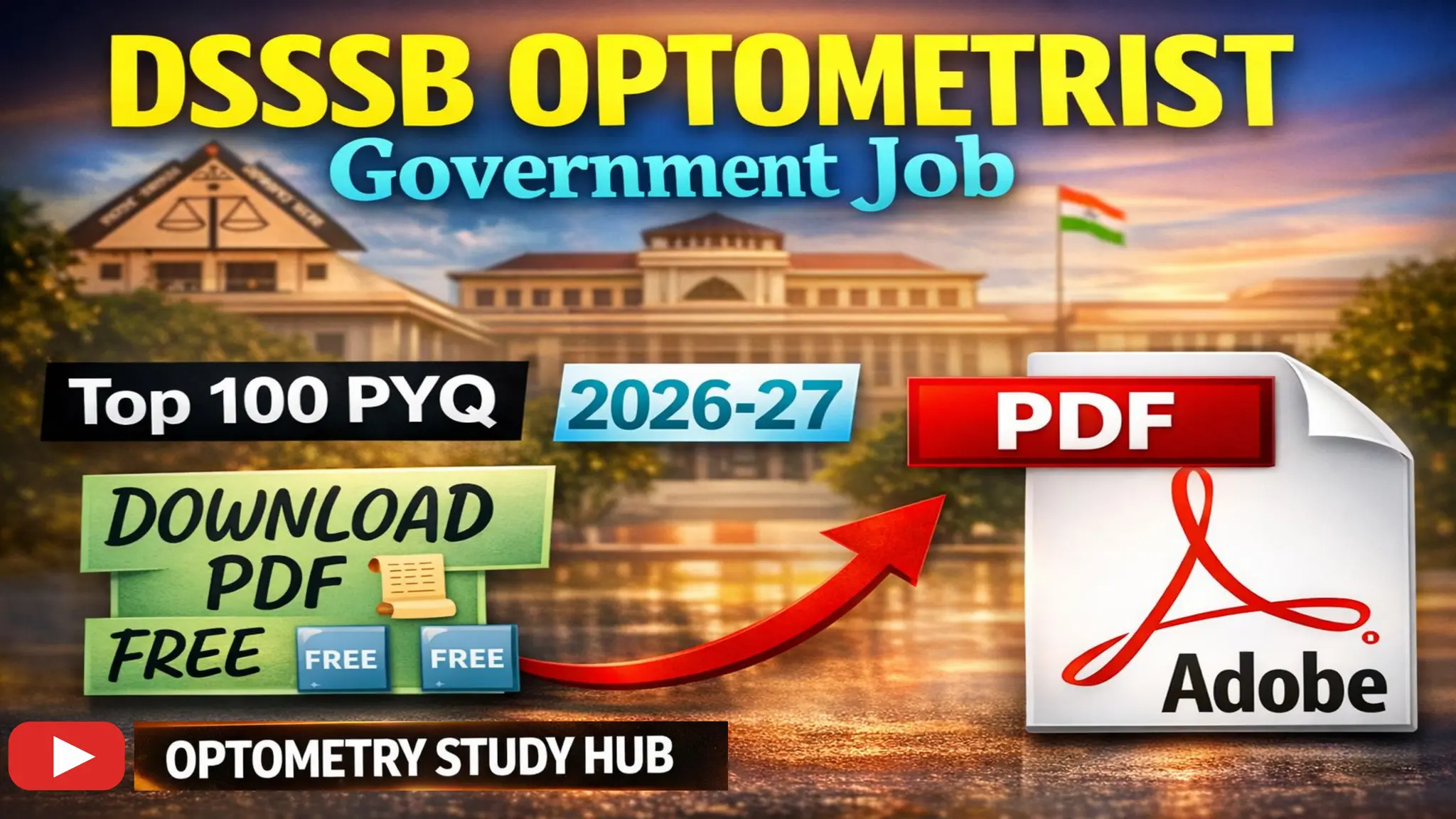 DSSSB optometry Pyq MCQ DSSSB pyq .pdf