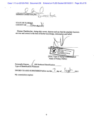 Case 1:11-cv-20120-PAS Document 58   Entered on FLSD Docket 09/16/2011 Page 36 of 76



         -
                 XV z            !
                                     '           .
             .   .

        DI M ASCIARI ES, :
          S      I YI I NC.
                                     ?ww- .4'
                                     w kz. w'
                                     FC .o
                                         .  u


        CUTOOI
        SAEFLR
         TTOF
         ONY                     s)
                                 w
                                 lt
          Dim asCha iisl ., bei dul s
             s     rte ,nc    ng y wom ,de e and s y t tt a tc Ans r
                                          pos s     a ha he ta hed we s
        a e t u a c r ctt t bes ofhi/ rknowldge, i or ton a be if
         r r e nd or e o he t       she    e     nf ma i nd le
                                                                 t
                                                                 i
                                                     %.
                                                      .       , l
                                                                1


                                                     /
                                                     l
                                                     f
                                                     .    t
                                                          y

                                             N
                                                 w
                                                 *     y x js yj yj oyy v y
                                                        s oa j ssyy       y
                                                          Davè cj       gjj
                                                                         g(
                                                 X Q p Ayt jQj
                                                 s o a+ sxpa s yssgy y a .
                                                        V 4 smmyyo
                                                                 Rj
                                                    g               y gta
                                                              ygyy ygy
                                                                 gg y
                                                                          y
                                                                          4
                                                                          .

                                             ( i Typeo Sl
                                             Prnt     r nmp o             ' ed
                                              Nn ofNo Publc
                                                me         i)

       Pe s ly K nown
         r ona l         OR Produc d I ntf c ton
                                  e de ii a i
       Type ofI nticai Pr uc d:
               de i ton od e
                                                                     .
                                                     .-
                                                     ,7
                                                     -!
                                                      .              t,
                                                                      h
       s n T A s ss mBs bfrmehs
       wo o xo u c o eoe ti                               dyo JCj
                                                           af '               ,01
                                                                              21
       M y com m i on expi es:
                 ssi      r




                                         9
 