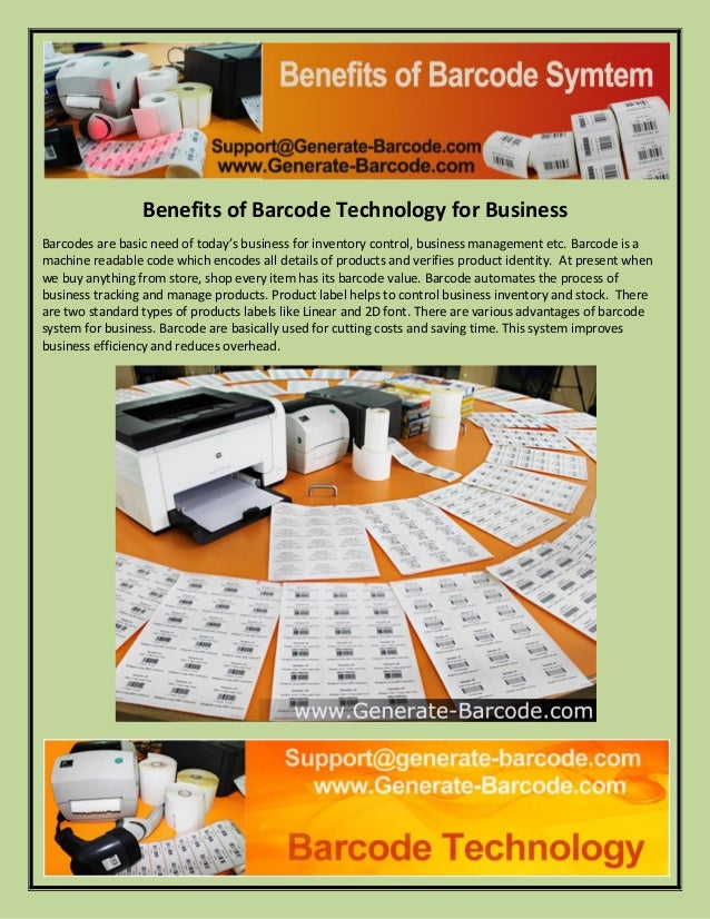 Benefits of Barcode Technology For Business