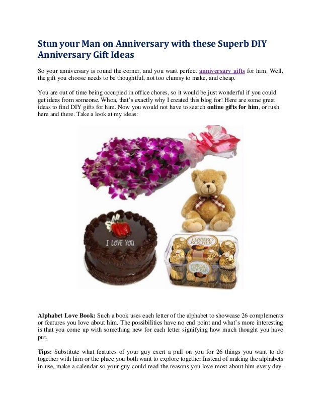 things to do for your boyfriend on anniversary