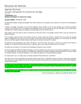 Noticias de Unidad EF2010