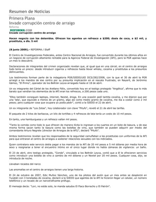 Noticias de Unidad EF2010