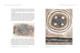 Capítulo 2 | La continuación de lenguajes y tendencias en la modernidad nacional |210|                                                                                                          |211|   La continuación de lenguajes y tendencias en la modernidad nacional   | Capítulo 2




                                    to: volumétrico, esfumado y resonante cromáticamente en la obra de dos dimensiones;
                                    abierto y libre en la obra tridimensional, aunque señalizado por la perceptible referen-
                                    cia de la antillanidad, no importa la dimensión o la materia de la que se sirve para ha-
                                    cer escultura.
                                    Otra individualidad que se radicaliza con la abstracción escultórica e igualmente en pin-
                                    tura es Antonio Toribio, quien se ubica en Nueva York e integra el grupo de los notables
                                    artistas latinoamericanos focalizado en esa urbe a principios de 1960. Su vocabulario abs-
                                    tracto es denso, inusitado y dramático, dado el uso casi absoluto del negro como materia
                                    pictórica, incluso para unos relieves que concibe en cemento vaciado sobre bastidor de
                                    cama en la que traza formas geométricas y simbólica. Este vuelco en la abstracción defi-
                                    ne una larga trayectoria de uno de los más dotados y originales artistas nacionales.




                                    Las bienales de 1958, 1960 y 1963 permiten los registros de otros artistas que asumen
                                    la abstracción circunstancialmente o se definen como abstractos inevitables. Radhamés
                                    Mejía responde al primer caso con varios gouches ejecutados hacia el final de la déca-
                                    da de 1950, de contextos oscuros y en los que se remarcan formas ovulares y nacientes,
                                    con líneas espontáneas, claras y con más de un color. Frente a pintores como Mejía se
                                    sitúa Paul Giudicelli, más coherente en la solución abstracto-expresionista de su trayec-


                                    Fernando Peña Defilló|Marina|Mixta/cartón|127 x 152.6 cms.|1958|Col. Privada.                Fernando Peña Defilló|Sol negro|Óleo/mixta/tela|100 x 76 cms.|1966|Col. Thimo Pimentel.
 