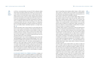 Capítulo 2 | La continuación de lenguajes y tendencias en la modernidad nacional |238|                                                                                                |239|   La continuación de lenguajes y tendencias en la modernidad nacional    | Capítulo 2




           |276|                    ca del Fresco y otras materias durante varios años del 1950. Sus influyentes cátedras       taque», de George Braque, fueron mostradas al público. Después, en 1909, la opinión                              |277|
           De Prentice,                                                                                                                                                                                                                          Sylvester, David.
           Victoria.                crearon la base de una tradición académica que se fortaleció con el ancla de la residen-    crítica se refiere a los «Caprichos Cúbicos» de unos pintores que son afirmativamente                            Las Bellas Artes.
           El Nacional,                                                                                                                                                                                                                          Enciclopedia,
           Suplemento               cia.Aún cuando se desvincula directamente de la ENBA, el taller personal de Santo Do-       anti-impresionistas y que fundamentan sus trabajos en base a una trama geométrica, con                           Vol. 8, Pág. 256.
           Dominical, enero
           19 de 1969.              mingo se convierte en una escuela natural en donde ex alumnos y nuevos le buscan, le        la que se obtiene la representación de profundidad y perspectiva.
                                    escuchan, observan sus obras y se nutren de su estética consagratoria de las formas idea-   Para el momento en que se dan a conocer los primeros trabajos cubistas, se efectúa la
                                    les del cuerpo, transmutadoras de las necesidades interiores del maestro. Durante un ci-    gran exposición retrospectiva de Paul Cezanne, pintor que llegó a establecer la necesi-
                                    clo alternó esa corporeidad humana que, sometida a la descomposición de la trama geo-       dad de «tratar la naturaleza mediante el cilindro, la esfera, el cono». Este pintor, cuyos
                                    métrica, es decididamente influyente también. Sin embargo, «un viaje a Haití en 1957        trabajos insinúan una construcción arquitectónica, determina que se hable de «cubismo
                                    y la permanencia durante varios meses en aquel país le reafirma en el neohumanismo          cezaniano», como un período precedente o causal al movimiento en sí, en el cual están
                                    que será la característica predominante en su pintura. El elemento étnico africano exis-    presentes, además, las influencias de la escultura ibérico-catalana, caracterizada por la
                                    tente en todo antillano adquiere extraordinaria importancia en sus figuras huma-            pureza de los volúmenes y la carencia del detalle y la escultura africana con su geome-
                                    nas».|276|                                                                                  trización de las formas y la no expresión de sentimientos.
                                    Del ejercicio del maestro Colson en el país a lo largo de un cuarto de siglo (1950-1975)    Si el llamado «cubismo cezaniano» se caracteriza por la construcción arquitectónica del
                                    deriva un núcleo de pintores que personalizan el estilo neohumanista, definiendo una        paisaje y por una representación geometrizada del hombre y los elementos –árboles, ca-
                                    estela o un rastro visible que crea la sensación de escuela colsoniana. Los artistas, con   sas, botellas,...–en un espacio cerrado, sin perspectiva ni luz, los otros períodos cubistas
                                    vocabulario convincente, convierten el estilo en corriente de relevo expresivo, imitan-     que le siguen ofrecen sus propios caracteres. Entre 1910 y 1912 se produce la etapa del
                                    do las formas del maestro, recreándolas, o liberándose de ellas, aunque el canon «colso-    «cubismo analítico», cuyos temas preferenciales son la figura humana y las naturalezas
                                    niano» de la línea, del equilibrio y de la develación humana perteneciente sean de las      muertas representadas en desdoblamientos, en parte de frente, en parte de perfil. El re-
                                    características traductoras de la versión neohumanista.                                     chazo al modelo, a la volumetría, al color dominante, al interés luminoso, distinguen es-
                                    El alumnado del maestro Colson es numeroso, distinguiéndose durante la década 1950          ta modalidad cuyo sello también es, como bien lo define David Sylvester,(...) «una es-
                                    varias individualidades que expresan consecuente afinidad ideológica. Ocurre con Eli-       tructura de planos semi-transparentes superpuestos con el color limitado a los grises y
                                    gio Pichardo, personalísimo pintor expresionista que, antes de descollar en esta corrien-   marrones claros, a veces resaltados con verde;|277| es decir, gamas antinaturales en una
                                    te, produce un conjunto de obras en 1951, cuyo temario y soluciones figurativas se em-      modalidad también llamada «cubismo musical», debido a la presencia de instrumentos
                                    parentan con Colson, aunque también con Pascual y Vela Zanetti. Más emparentado             como parte de los temas.
                                    con el maestro neohumanista resulta Domingo Liz, quien asume un temario tipológi-           El «cubismo analítico» da paso al «cubismo sintético», que consistió en «no llegar a los
                                    co de mulatos y negros concebidos con un exquisito dibujo de grafía minuciosa y rei-        cubos o a los planos a partir de los objetos, sino en reconstruir todos los objetos posi-
                                    terada, fluctuando más hacia una peculiar independencia que hacia la imitación colso-       bles, ordenando una especie de rompecabezas de polígonos o poliedros». En este senti-
                                    niana. La tercera figura de este momento es Rafael Faxas quien, sobre todo, se identifi-    do, lo que se efectúa es una congregación de partes independientes u objetos reales –pe-
                                    ca por un vocabulario geometrizado, razón por la cual será abordado en la manifesta-        riódicos, telas, cartón, madera– que produjo la técnica del «papel encolado» y del colla-
                                    ción del cubismo colonial.                                                                  ge (inclusiones de elementos no pictóricos). Si con estos recursos extra-pictóricos se
                                                                                                                                consiguió darle textura al motivo temático, la unidad se establece mediante un color
                                    EL LENGUAJE CUBISTA Y EL «CUBISMO COLONIAL». El cubismo es el                               profuso y enriquecido. Para entonces (1912-1914), a los nombres de Picasso y Braque
                                    movimiento plástico que produce el rompimiento definitivo con la imitación natura-          (este introdujo palabras y números reproducidos en la pintura) se unen Juan Gris, Fer-
                                    lista de la realidad, impulsando la verdadera modernidad. Su aparición oficial correspon-   nand Léger, Robert y Sonia Delaunay y Jean Metzinger, entre otros. El movimiento no
                                    de al año 1908, cuando «Las Señoritas de Avignon», de Pablo Picasso y «Casas en L’Es-       sólo se manifiesta en la pintura, sino que tiene su expresión en la arquitectura con Char-
 