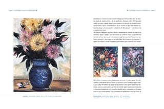 Capítulo 1 | Primeros lenguajes y tendencias en la modernidad nacional |22|                                                                                                                                 |23|   Primeros lenguajes y tendencias en la modernidad nacional | Capítulo 1




                                                                                                                                 naturalismo se convierte en una corriente santiaguense con Tuto Báez, autor de escue-
                                                                                                                                 tas visuales de veredas, árboles y de un significativo «Estanque» (óleo 1925), pequeño
                                                                                                                                 cuadro que estuvo colgado durante varias décadas en la casona de los hermanos Morel,
                                                                                                                                 representando la nueva verosimilitud a la que se asociaba por igual Juan Bautista Gó-
                                                                                                                                 mez. Sus paisajes y escenas populares realizados al aire libre pautaron y coincidieron con
                                                                                                                                 el notable Yoryi Morel.
                                                                                                                                 De acuerdo a Valldeperes, para Yoryi Morel es fundamental «la relación del tema con la
                                                                                                                                 naturaleza –figura o paisaje–, pero esta relación no es directa. Cierto que el artista está
                                                                                                                                 vinculado al tema, pero no por acercamiento mental sino emocional. Se mueve en am-
                                                                                                                                 bientes familiares y crea asuntos en los cuales hallan lírica exaltación los remansos ci-
                                                                                                                                 baeños, sus campos y veredas, sus bohíos y sus hombres; pero la relación entre la reali-




                                                                                                                                 dad y la obra, el instante creador, es puramente emocional». El crítico agrega:Tan emo-
                                                                                                                                 cional es la vinculación de Yoryi Morel con la tierra y con el hombre en que se inspi-
                                                                                                                                 ra, que a pesar del realismo de algunas de sus pinturas, su obra global, sumamente inte-
                                                                                                                                 resante, posee un acento poético que tiene la virtud de sugerir vastas zonas de emoción
                                                                                                                                 y de penetrar hondamente en el corazón de aquellos que la contemplan con el mismo
                                                                                                                                 amor con que ha sido pintada./ Esta circunstancia ha podido hacer creer que el arte de


                                   Yoryi Morel|Florero con dalias|Óleo/tela|58.4 x 45.7 cms.|Sin fecha|Col. Ceballos Estrella.   Marianela Jiménez|El florero blanco|Óleo/tela|38 x 40 cms.|1952|Col. de la artista.
                                                                                                                                 Clara Ledesma|Flores con fondo azul|Óleo/tela|82 x 59 cms.|1965|Col. George Nader.
 