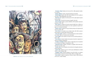 Capítulo 3 | Los años sesenta: apertura política, arte y ensayo democrático |284|                                                                                              |285|   Los años sesenta: apertura política, arte y ensayo democrático | Capítulo 3




                                                                                                                     |Domínguez, Miguel|Estudia en la ENBA entre 1961 y 1966, asumiendo el moldea-
                                                                                                                     do y la pintura.
                                                                                                                     |Dorado, Guillermo|Escultor y broncista formado para este período.
                                                                                                                     |Estrella, Miguel|Expositor desde 1964, siendo estudiante de la ENBA; se gradúa en
                                                                                                                     este centro en 1969, distinguiéndose como escultor.
                                                                                                                     |Félix Moya, José|Expositor de colectivas antes de 1967, cuando registra la primera
                                                                                                                     muestra personal.
                                                                                                                     |Fermín, Nidio|Es activista del movimiento fotográfico «Jueves 68».
                                                                                                                     |Ferrúa, Giovanni|Registra su primera individual en 1963, realizando exposiciones
                                                                                                                     personales en 1965 y 1967.
                                                                                                                     |Flores, Roberto|Graduado de la Escuela Nacional de Bellas Artes en 1969, año en
                                                                                                                     el cual obtiene primer premio de pintura en ese centro e igualmente un premio en di-
                                                                                                                     bujo en el V Concurso León Jimenes.
                                                                                                                     |Fondeur, Nonora|Integrante del Grupo Friordano, participa en las exposiciones del
                                                                                                                     núcleo entre 1968 y 1969.
                                                                                                                     |García, Bertica|Con estudios en arte en Estados Unidos (1965-1969), comienza a
                                                                                                                     hacerse presente en colectivas desde el final de la década.
                                                                                                                     |García, Rosa Idalia|Comienza a ser conocida artísticamente al obtener premiacio-
                                                                                                                     nes en 1968 y 1969, en el Concurso de Arte León Jimenes.
                                                                                                                     |García,Virgilio|Activo expositor de la década, una de sus muestras personales la re-
                                                                                                                     gistra en 1964.
                                                                                                                     |García, Wifredo|Miembro fundador del movimiento «Jueves 68» e importante ani-
                                                                                                                     mador de la fotografía contemporánea.
                                                                                                                     |Gerardino, Luis Miguel|Publicista y pintor, su nombre figura entre los expositores
                                                                                                                     de la XI Bienal de Artes Plásticas, correspondiente al 1963.
                                                                                                                     |Gimbernard, Jacinto|Dibujante y aficionado a la fotografía, celebra muestra indi-
                                                                                                                     vidual sobre este ultimo campo.
                                                                                                                     |González, Julio|Es de los fundadores del movimiento de la fotografía moderna do-
                                                                                                                     minicana; «Jueves 68».
                                                                                                                     |Gontier, Félix|Graduado en la ENBA en 1963, expone individualmente en Madrid
                                                                                                                     (1964) y en Santo Domingo (1966).
                                                                                                                     |Guadalupe, Antonio|Expositor individual en Nueva York (1965) y en el Instituto
                                                                                                                     Cultural Domínico-Americano de Santo Domingo (1968) y de Santiago (1970).
                                                                                                                     |Guerra, Julita|Se registra en exposiciones colectivas y funda en 1969 la Escuela de
                                    Virgilio García|Protesta|Óleo/tela|96.5 x 73 cms.|1966|Col. Ceballos Estrella.   Arte de APEC, en Santo Domingo.
 