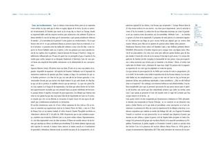 Capítulo 1 | Primeros lenguajes y tendencias en la modernidad nacional |46|                                                                                                                     |47|   Primeros lenguajes y tendencias en la modernidad nacional | Capítulo 1




                                   |Lam, un revolucionario| Lam es cubano, como hemos dicho, pero en su expresión                 partición espacial de los valores y las formas, que sorprende»./ George Berson diría de                       |43|
                                                                                                                                                                                                                                                Marrero Aristy,
                                   como artista, no hay nada que lo sitúe en región alguna de la tierra. Su arte es univer-       él: «Sus temas exóticos no son nuevos –eso tiene poca importancia– pero lo esencial es                        Ramón.
                                                                                                                                                                                                                                                La Nación.
                                   sal, revolucionario. El hombre que nació en la vecina isla, se educó en Europa, donde          cómo él los ha revelado. La seducción de sus rebuscadas armonías, así como la grande-                         Agosto de 1941,
                                                                                                                                                                                                                                                Págs. 9, 10.
                                   su inquietud halló cada día mayores motivos para mantenerse viva, ardiente. Él pinta en        za de sus construcciones decorativas, son incontestables. «Wifredo Lam … un hombre                            Reproducido en
                                                                                                                                                                                                                                                Contemporanía.
                                   líneas rebeldes el caos de las ideas que le atormentan y que quizás actualmente dislocan       a oponer a la hora de la inquietud».A propósito de estos juicios, el comentario siguien-                      Rev. 10-11, 1996.

                                   al mundo./ ¿Un surrealista de la pintura? Como quiera, un revolucionario./ En lo que           te: «La traducción nos llega un poco oscura, hecha por alguien que no conoce bien
                                                                                                                                                                                                                                                |44|
                                   hemos visto de él –lo que podríamos llamar su primera época hacia la evolución, si ca-         nuestro idioma, pero ellas son la opinión de quienes saben hablar sobre pintura».                             Poul Fouchet, Max,
                                                                                                                                                                                                                                                Op. Cit., Pág. 206.
                                   be el término– se presenta entre las mallas del cubismo, o muy cerca de ellas –a este res-     Finalmente Marrero Aristy enfoca «el hombre Lam y «su» belleza, primero descri-
                                   pecto no hemos hablado nada con el pintor y sólo nos guiamos por unas reproduccio-             biéndole «Físicamente el hombre importa poco, aunque tiene una figura única. Mez-
                                   nes de sus cuadros, hoy en galerías y museos famosos de Europa y América–; luego, no-          cla de las razas asiática y de color, luce unos ojos oblicuos, quizás tímidos, pero de lim-
                                   tablemente influenciado por Picasso, de quien fue un protegido al que el maestro le ha         pia mirada.A través del color de su tez asoma el Asia bajo la piel oscura. Un cuerpo del-
                                   tenido gran cariño, aunque no su discípulo; finalmente el libertario Lam, de cuyo pin-         gaducho de bambú torcido completa la humanidad de este pintor cuyas preocupacio-
                                   cel brota una inquietud descriptible únicamente en la arbitrariedad de sus concepcio-          nes e ideas encierran una tortura que se transmite a los demás./ Ahora, el artista Lam
                                   nes».                                                                                          nadie sabe de dónde viene. ¿Atavismo de razas muy viejas? Su pintura trae la angustio-
                                   Aprecia Marrero Aristy: «El pintor tiene sus ideas. El arte no es una cosa estática ni se-     sa expresión de un color que ha palpitado en todas las épocas.
                                   parada –imposible de separarse– del espíritu del hombre. Hablando con él, hojeando los         Los que sienten la preocupación de «lo bello» por encima de todo se preguntaron: ¿Es-
                                   numerosos cuadernos de apuntes que lleva consigo, se llega a la conclusión de que es-          to es bello? Se ha tenido como bella la reproducción de las formas clásicas, si se nos per-
                                   te hombre pertenece a la clase de los que ven más allá de las formas aparentes o con-          mite hablar así, tan ramplonamente, y aquí en este caso de Lam no hay ya formas pro-
                                   vencionales, formas que por inertes nos dejan traslucir lo que arde dentro de ellas has-       piamente dichas, sino problemas espirituales y hasta metafísicos./ ¿Hay en ello belleza?
                                   ta que un día se produce el estallido interior que las destruye./ Lo que este pintor lle-      ¡Este es el misterio!/ Sin embargo, encontramos belleza en esas arbitrariedades. Una be-
                                   va a sus cuadros, es el fuego de las inquietudes y las ideas que arden dentro de los hom-      lleza inexplicable, pero que se presiente precursora de una nueva aurora para el espíri-
                                   bres aparentemente normales que van mirando hacia un punto indefinido del horizon-             tu del hombre; una aurora que han vislumbrado, primero que nadie, los artistas como
                                   te, porque llevan el espíritu, torturado de preocupaciones. Los dibujos que ilustran esta      Lam y que quizás ya presiente el resto del mundo entre el rugir del Leviatán que hoy
                                   nota no son quizás los que dan una mejor idea de las inquietudes de Lam; en el tortuo-         escupe muerte en la tierra».|43|
                                   so mundo que vive en sus libretas, se encuentra el mayor tesoro de una época de ple-           Lam, quien volvió a la isla compartida por dominicanos y haitianos en 1944, ubicándo-
                                   nitud, que consideramos actualmente en iniciación».                                            se durante una temporada en Puerto Príncipe,|44|se convierte en un elemento vivo,
                                   El escritor dominicano, autor de «Over», refiere opiniones de dos críticos: «De su téc-        junto a André Bretón, en lo que atañe al surrealismo como inscripción en el arte do-
                                   nica, al comentar sus exposiciones (una en la Galería Pierre, de París, y otra en 2 Rue        minicano. La presencia de ellos, así como la experiencia de los dibujos colectivos o «ca-
                                   de Beaux Arts, en esa misma ciudad), el crítico francés Charles Theophile escribiría en        dáveres exquisitos» que realizan en medio del diálogo del café, con Eugenio Fernández
                                   «Marianne», edición del 11 de julio de 1939: «Exposición que es una verdadera sorpre-          Granell, se convierte en una provocación, en un estímulo que despierta al pintor que
                                   sa y también una revelación.Wifredo Lam es un joven artista cubano. Espontáneamen-             dormía en este último, a quien la guerra civil de España había arrojado en Santo Do-
                                   te y sin falsa ingenuidad como sin falso arcaísmo, él libera ese sentido atávico de las for-   mingo. Si la presencia del grupo que encabeza Bretón es la causa del surrealismo en Re-
                                   mas que asemeja sus obras a esculturas precolombinas. Es la misma plástica vigorosa que        pública Dominicana, la piedra angular es Fernández Granell, a quien se asocian otros
                                   sólo exprime lo esencial, el mismo ritmo interior, la misma mezcla en el sentimiento           dos hechos: Uno es la presencia del escritor Alberto Baeza Flores (n. 1914) quien, al
                                   de gravedad y delicadeza.Además revela un sentido tan justo de la composición y la re-         ocupar la representación diplomática del Chile natal, introduce las vivencias de los poe-
 