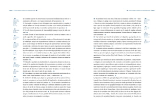Capítulo 1 | Primeros lenguajes y tendencias en la modernidad nacional |60|                                                                                                                        |61|   Primeros lenguajes y tendencias en la modernidad nacional | Capítulo 1




          |60|                      de la realidad superior de ciertas formas de asociaciones desdeñada hasta la fecha en la        10|El surrealismo tiene como lema: «Nada sino lo asombroso es bello»,|69| e intro-                            |69|
          Bretón, Andrés                                                                                                                                                                                                                          Sainz de Robles,
          citado por Sainz          omnipotencia del sueño y en el juego desinteresado del pensamiento».|60|                        duce el frottage y el grattage como exteriorización de la pintura automática. El frottage                     Federico C.
          de Robles,                                                                                                                                                                                                                              Op. Cit.
          Federico C.               3|Al principio se expresa en torno al lenguaje, como expresión poética y completa el            o frotación es técnica inventada por Max Ernt y consiste en obtener un resultado alea-                        Pág. 1166.
          Op. Cit.
          Pág. 1163.                método dadaísta con el modo automático de escribir; con el método psicoanalítico de             torio a partir de una superficie natural cualquiera, la cual es frotada y con ayuda de un
                                                                                                                                                                                                                                                  |70|
                                    la libre asociación de las ideas y la metódica reproducción de lo espontáneo.|61|               lápiz surgen los testimonios de las rugosidades. El grattage, también atribuido a Ernt,                       Thomas, Karin.
          |61|                                                                                                                                                                                                                                    Loc. Cit.
          Hausser, Arnold,          4|Ve en las fuerzas inconscientes de la personalidad humana el secreto de toda crea-            consiste en colorear arbitrariamente un soporte, por lo regular de madera, realizando
          Op. Cit.
          Pág. 474-75.              ción.|62|                                                                                       después incisiones o rascado de manera espontánea.Término francés, el frottage es un re-                      |71|
                                                                                                                                                                                                                                                  Diccionario
                                    5|Postula el sueño, la visión alucinada como forma de concebir la realidad y eleva el           curso automatista. |70|                                                                                       Monográfico de
          |62|                                                                                                                                                                                                                                    Bellas Artes,
          Sainz de Robles,          medio cognocitivo de la imaginación.|63|                                                        11|Una vertiente que desarrolla el surrealismo es la figurativa, que reproduce de ma-                         Pág. 146 y 163.
          Federico C.
          Op. Cit.                  6|«La experiencia básica de los surrealistas consiste en el descubrimiento de una segun-        nera precisa las formas naturales, por lo regular yuxtapuestas, desplazadas, transpuestas o
                                                                                                                                                                                                                                                  |72|
                                    da realidad, que, aunque está inseparablemente fundida con la realidad ordinaria y em-          sometidas a mutaciones e irreales. Figuras, paisajes y objetos concretos y precisos en un                     Hausser, Op. Cit.
          |63|                                                                                                                                                                                                                                    Pág. 474-75.
          Thomas, Karin.            pírica, es, sin embargo, tan diferente de ella que solo podemos hacer aserciones negati-        contexto onírico, fantástico, alegórico, caracterizan a sus representantes: Salvador Dalí,
          Diccionario del
          Arte Actual,              vas sobre ellas y referirnos a los vanos y huecos en nuestra experiencia como prueba de         René Magritte, Paul Delvaux,...|71|
          Pág. 193.
                                    que existe (…) Es también esta vivencia de la doble cara de la existencia, que reside en        12|La segunda vertiente surrealista es la abstracta, la cual lleva el subjetivismo y lo in-
          |64|                      dos esferas diferentes, lo que asegura a los surrealistas la peculiaridad de los sueños y los   consciente a sus últimas consecuencias, internándose en el incierto mundo de lo mara-
          Hausser,
          Op. Cit.                  induce a reconocer en la realidad mezclada con ellos su propio ideal estilístico. El sue-       villoso. La ejecución rápida, las imágenes inverosímiles, la metamorfosis, los símbolos y
          Pág. 475.
                                    ño se convierte en paradigma de toda imagen del mundo, en el cual realidad e irreali-           signos atávicos. Hans Arp, Joan Miró, André Masson e Ives Tanguy, son sus grandes re-
          |65|                      dad, lógica y fantasía, trivialidad y sublimación de la existencia, forman una unidad in-       presentantes.
          Idem,
          Pág. 476.                 disoluble».|64|                                                                                 Movimiento que «renuncia a las formas tradicionales, sus partidarios –señala Hausser–
                                    7|El absurdo, lo paradójico, la simultaneidad y la yuxtaposición subrayan las visiones su-      se refugiaron en la racionalización de lo irracional y en la metódica reproducción de lo
          |66|
          El Gran Tesoro            rreales: la fiel reproducción fotográfica de los pormenores en contraste con el terrible        espontáneo, siendo la única diferencia que su método es incomparablemente más pe-
          del Arte Universal,
          Op. Cit. Pág. 90.         desorden del agrupamiento que cultiva Dalí. La maquinaria de coser y el paraguas so-            dante, dogmático y rígido que el modo de creación artística en el que lo irracional y lo
                                    bre la mesa de disección, el cadáver del asno encima del piano y el cuerpo de mujer             intuitivo son vigilados por el juicio estético, el gusto y la crítica y que hace de la refle-
          |67|
          Gaunt, William,           desnudo que se abre como el cajón de una cómoda...|65|                                          xión y no de la indiscriminación su principio conductor». A Sigmun Freud no le inte-
          Op. Cit.,
          Pág. 37.                  8|El surrealismo es en esencia «una rebelión contra las inquietudes intelectuales del cu-       resaba lo inconsciente del surrealismo, sino lo consciente, no lo simulado de las visio-
                                    bismo, contra el arte formalista, el arte por el arte y la abstracción».|66|                    nes, sino el método de la simulación.|72|
          |68|
          De Azcarate,              9|«A diferencia del dadá, cuyos adeptos no querían saber nada de las cuestiones del mo-         La dispersión en 1940 de las principales figuras del surrealismo europeo, a causa de la
          Ristori y otros.
          Op. Cit. Págs.            mento, el surrealismo en su forma oficial (la del manifiesto) se declaraba partidario de        Segunda Guerra Mundial, determina el encuentro circunstancial de Bretón y Lam con
          830-31.
                                    un amplio cambio en el campo de la política».|67| En este sentido el surrealismo sus-           Granell en tierra dominicana (1941) y provoca la semilla germinativa del surrealismo
                                    tituye los tumultos «culturales del dadá» por la militancia, afiliándose al partido comu-       dominicano además con los agregados ideológicos de la Poesía Sorprendida, en cuyos
                                    nista, en el caso de los franceses, aunque tal relación no resulta un asunto fácil ni para      cuadernos el tema de la surrealidad encontró siempre abiertas sus páginas. Fuera de esos
                                    los artistas ni para el partido, ya que «la decisión tiene un claro valor sintomático, no so-   conatos en la isla, allá en Europa, Jaime Colson ofrecía indicios de asimilarse al movi-
                                    lo la vida personal, sino la estructura social».|68| En este sentido promueve la libertad,      miento de los surrealistas entre 1930 y 1932. En efecto, dos de sus obras, «Figuras Me-
                                    aunque contradictoriamente el sumo pontífice del movimiento actuaba como un dic-                tafísicas» (óleo/cartón, 1930) y «Modelo de la Catarsis» (óleo/cartón del 1932), ofrecen
                                    tador, en ocasiones excomulgando a sus adeptos.                                                 los caracteres del surrealismo figurativo: minucioso, contextualizado en el sueño, con
 