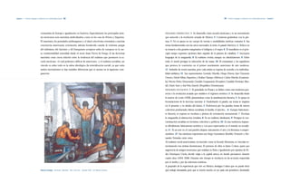 Capítulo 1 | Primeros lenguajes y tendencias en la modernidad nacional |82|                                                                                                                 |83|   Primeros lenguajes y tendencias en la modernidad nacional | Capítulo 1




                                   comunistas de Europa e igualmente en América. Especialmente los principales artis-       REALISMO AMERICANO:        1|Se desarrolla como escuela mexicana y es un movimiento
                                   tas mexicanos eran marxistas sindicalizados, como en los caso de Rivera y Siqueiros.     que antecede a la revolución armada de México. 2|Comienza gestándose con la pin-
                                   El marxismo, los postulados antiburgueses y el ideal colectivista orientaban a muchas    tura. 3|No se apoya en un cuerpo de teorías o modalidades estéticas comunes 4|Sus
                                   conciencias americanas; orientación además fortalecida cuando la violentas purgas        temas fundamentales son las raíces nacionales, la etnia, el pasado histórico. 5|Enfoca en
                                   del stalinismo, del fascismo y del franquismo arrojaron miles de europeos en la vas-     su temario a dos grandes marginados: el indígena y el negro. 6|El muralismo es el prin-
                                   ta continentalidad extendida desde el norte hasta Tierra de Fuego. Si las doctrinas      cipal campo expresivo (primera fase) seguido de la pintura de caballete. 7|Incorpora
                                   marxistas crean cierta relación entre la tendencia del realismo que promueve la es-      lenguajes de la vanguardia. 8|Es realismo verista, aunque no absolutamente. 9|Sobre
                                   cuela mexicana –el cual podemos calificar de americano– y el realismo socialista, ese    todo, el mural persigue la educación de las masas. 10|El entusiasmo y los seguidores
                                   vínculo es sobre todo en la esfera ideológica (la reinvidicación social), ya que entre   que provoca lo convierten en el primer movimiento americano de arte moderno.
                                   ambos movimientos se dan notables diferencias que se anotan en la siguiente com-         11|Imbuido de teoría marxista, pero cada artista se expresa de acuerdo a su individua-
                                   paración:                                                                                lidad estilística. 12|Sus representantes: Gerardo Murillo, Diego Rivera, José Clemente
                                                                                                                            Orozco, David Alfaro Siqueiros y Rufino Tamayo (México); Carlos Mérida (Guatema-
                                                                                                                            la); Héctor Poleo (Venezuela); Osvaldo Guayasamín (Ecuador); Cándido Portinari (Bra-
                                                                                                                            sil); Darío Suro y José Vela Zanetti (República Dominicana).
                                                                                                                            REALISMO SOCIALISTA:      1|Es postulado en Rusia y se define como una tendencia pos-
                                                                                                                            terior a la revolución armada que establece el régimen soviético. 2|Se desarrolla desde
                                                                                                                            la muerte de Lenín (1928), planteándose como la manifestación literaria. 3|Se apoya en
                                                                                                                            formulaciones de la doctrina marxista. 4|Desdeñando el pasado, sus temas se inspiran
                                                                                                                            en el presente y en ideales del futuro. 5|Preferencia por los grandes temas de interés
                                                                                                                            colectivos proletariado, líderes socialistas, la familia, el ejército,... 6|Aunque básicamen-
                                                                                                                            te literario, se expresa en escultura y pintura de orientación monumental. 7|Rechaza
                                                                                                                            la vanguardia, la abstracción irrealista. 8|Es un realismo idealizante. 9|Persigue la con-
                                                                                                                            cientización socialista en términos colectivos y políticos. 10|Es una tendencia impues-
                                                                                                                            ta oficialmente, básicamente soviética y con poca repercusión en el mundo no socialis-
                                                                                                                            ta. 11|Es un arte en el cual pueden alojarse únicamente el arte y la literatura «compro-
                                                                                                                            metidos». 12|Sus máximos exponentes son Serge Guerasinov, Brodski, Nestorov y Ale-
                                                                                                                            xander Deineka, entre otros.
                                                                                                                            Al realismo social americanista, reconocido como la Escuela Mexicana, se vinculan es-
                                                                                                                            trechamente tres artistas dominicanos. El primero de ellos es Jaime Colson, quien por
                                                                                                                            sugerencia de amigos mexicanos, que residían en París, e igualmente por opinión de Pe-
                                                                                                                            dro Henríquez Ureña, decide viajar a la capital azteca, en donde permanece durante
                                                                                                                            cuatro años (1934-1938). Durante este tiempo se involucra en las acciones requeridas
                                                                                                                            por el medio y por las relaciones artísticas.
                                                                                                                            A propósito de la experiencia que vive en México, atestigua Colson que no puede decir
                                    Plutarco Andújar|Sin título|Óleo/tela|104 x 102 cms.|Década 1950|Col. Moisés Coiscou.   que trabajó demasiado, pero que se movió mucho en un «país casi primitivo», dominado
 