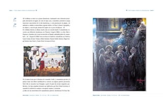 Capítulo 1 | Primeros lenguajes y tendencias en la modernidad nacional |92|                                                                                                                           |93|   Primeros lenguajes y tendencias en la modernidad nacional | Capítulo 1




          |132|                    «El criollismo se inició en la poesía dominicana, combinando estos elementos princi-
          Idem,
          Pág. 306.                pales: descripción de lugares, así como de tipos, usos y costumbres, poniendo en juego
                                   situaciones características de la vida dominicana; y a esta presentación de paisaje y de
          |133|
          Idem,                    ambiente se añadía la nomenclatura regional relativa a la flora, la fauna, la geografía y
          Pág. 331.
                                   los objetos y cosas del país, además del empleo de no pocos localismos».|132|
                                   El criollismo literario se afianzó mucho más en la novela donde el costumbrismo en-
                                   cuentra una definición dominicana con Francisco Gregorio Billini y su obra «Baní o
                                   Engracia y Antoñita», por lo que ha merecido ser llamado «admirable pintor de costum-
                                   bres».|133| Después de Billini otros escritores de tradición costumbrista son: Federico
                                   García Godoy, Sócrates Nolasco, Rafael Damirón, Ramón Emilio Jiménez, Miguel An-
                                   gel Jiménes, Juan Bosch y Tomás Morel, hermano de Yoryi.




                                   De la misma forma que la literatura de contenido criollo y costumbrista precede a la
                                   pintura visual, esta última manifestación se enuncia con algunos pintores precursores.
                                   Entre ellos se encuentra Luis Desangles, a partir de quien las escenas campestres, pue-
                                   blerinas y los tipos populares alcanzan una tipificación que Yoryi Morel reorienta, al-
                                   canzando la tendencia su madurez conceptual, temática y vernacular.
                                   ¿Cuáles son las características del costumbrismo pictórico dominicano? En Yoryi Mo-


                                   Mario Grullón|Escena del río|Óleo/tela|101 x 152.3 cms.|1984|Col. Ceballos Estrella.        Miguel De Moya|¡Qué serenata!|Óleo/tela|76 x 55.5 cms.|1990|Col. Rosina De Moya.
 