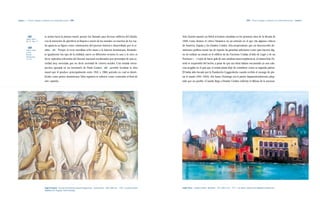 Capítulo 1 | Primeros lenguajes y tendencias en la modernidad nacional |124|                                                                                                                                                |125|   Primeros lenguajes y tendencias en la modernidad nacional | Capítulo 1




          |161|                    te artista hacia la pintura mural, pronto fue llamado para decorar edificios del Estado,                        Vela Zanetti asumió un febril activismo muralista en los primeros años de la década de
          Ugarte, María
          Op. Cit., Pág. 17.       con la intención de glorificar al déspota a través de los murales, en muchos de los cua-                        1950, como destaca el crítico Tanasescu en un artículo en el que cita algunos críticos
                                   les aparecía su figura como culminación del proceso histórico desarrollado por el ar-                           de América, España y los Estados Unidos. «Era sorprendente que un desconocido do-
          |162|
          Gómez, Paula             tista».|161| Porque el recio muralista echó mano a la historia dominicana, llenándo-                            minicano pudiera reunir tan de repente las garantías suficientes como para hacerse dig-
          y otros.
          Murales                  se igualmente los ojos de la realidad, narró en diferentes recintos lo uno y lo otro; es                        no de realizar un mural en el edificio de las Naciones Unidas, al lado de Leger y de un
          Dominicanos,
          Loc. Cit.                decir, episodios relevantes del devenir nacional encabezados por personajes de una so-                          Portinari (…) Lejos de hacer gala de una vanidosa autocomplacencia, el mismo Vela Za-
                                   ciedad muy mezclada, por no decir sociedad de colores raciales. Una mirada retros-                              netti se sorprendió del hecho, a pesar de que sus obras habían encontrado ya una calu-
                                   pectiva, apoyada en un inventario de Paula Gómez,|162| permite focalizar la obra                                rosa acogida en el país que el artista jamás dejó de considerar como su segunda patria».
                                   mural que él produce principalmente entre 1941 y 1960, período en cual es identi-                               Él había sido becado por la Fundación Guggenheim cuando recibió el encargo de pin-
                                   ficado como pintor dominicano.Tales registros se refieren como contenido al final de                            tar el mural (1951-1953). «En Santo Domingo era el pintor hispanodominicano, adop-
                                   este capítulo.                                                                                                  tado por un pueblo. «Cuando llega a Estados Unidos enfrenta el dilema de la naciona-




                                   Eligio Pichardo|Escenas de la historia nacional (fragmento)|Caseína/muro|200 x 400 cms.|1952|Escuela Primaria   Guillo Pérez|Ciudad Colonial|Mixta/tela|193 x 289.5 cms.|1971|Col. Banco Central de la República Dominicana.
                                   República de Uruguay, Santo Domingo.
 