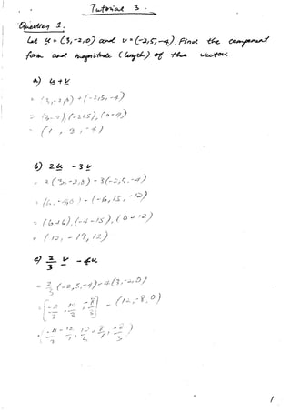 MATHEMATICS ENGINEERING PROBLEM AND SOLUTION SEMESTER 1  