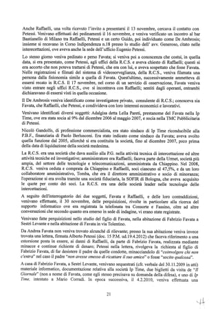 motivazioni sentenza Berlusconi - nastro Fassino/Consorte