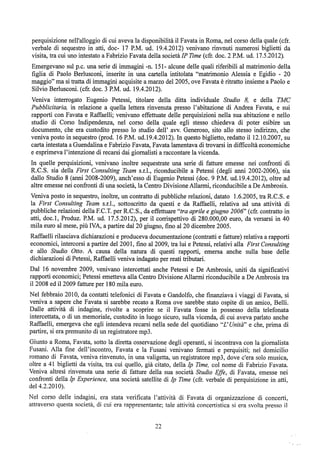motivazioni sentenza Berlusconi - nastro Fassino/Consorte