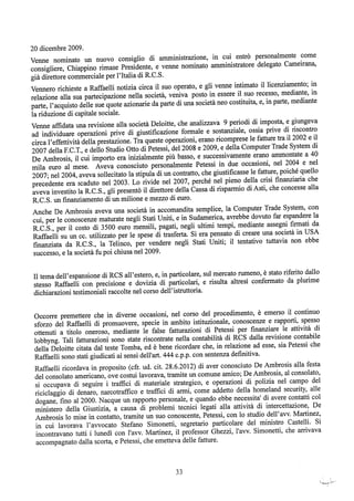 motivazioni sentenza Berlusconi - nastro Fassino/Consorte