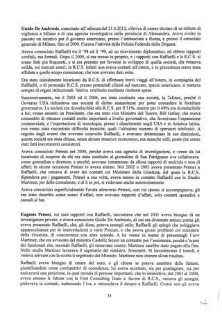 motivazioni sentenza Berlusconi - nastro Fassino/Consorte
