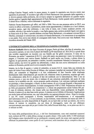motivazioni sentenza Berlusconi - nastro Fassino/Consorte
