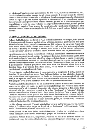 motivazioni sentenza Berlusconi - nastro Fassino/Consorte