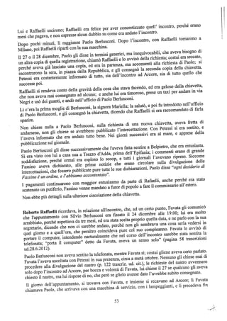 motivazioni sentenza Berlusconi - nastro Fassino/Consorte