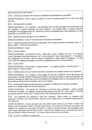 motivazioni sentenza Berlusconi - nastro Fassino/Consorte