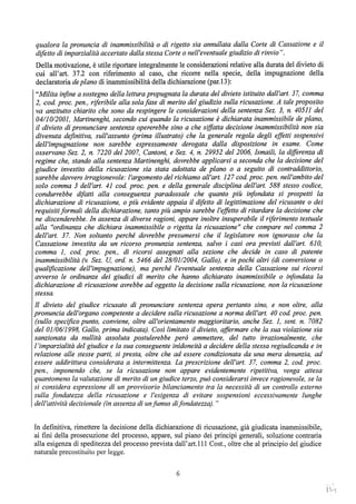 motivazioni sentenza Berlusconi - nastro Fassino/Consorte
