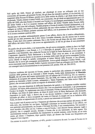 motivazioni sentenza Berlusconi - nastro Fassino/Consorte