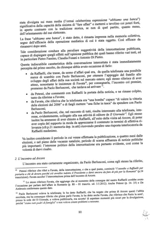 motivazioni sentenza Berlusconi - nastro Fassino/Consorte