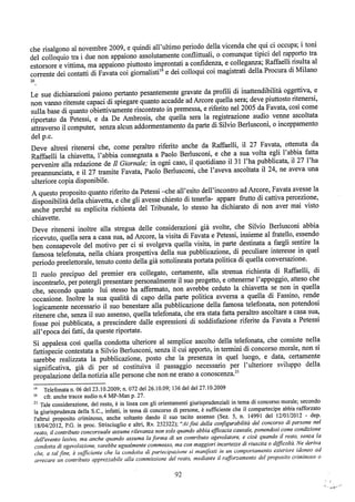 motivazioni sentenza Berlusconi - nastro Fassino/Consorte