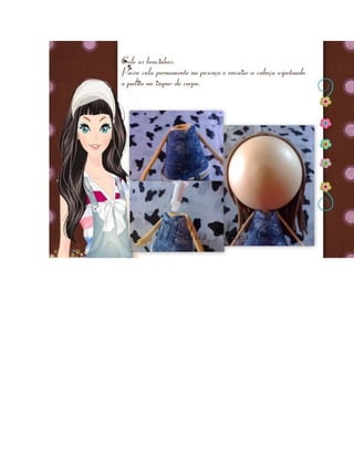 Passo-a-passo Casal de fofuchos