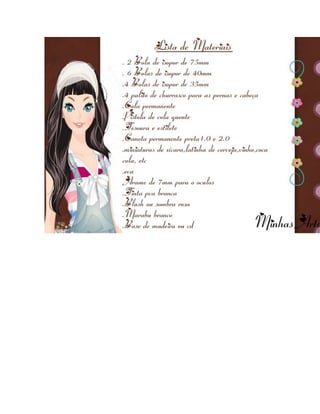 Passo-a-passo Casal de fofuchos