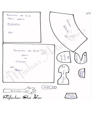 Casal de fofuchos-pap