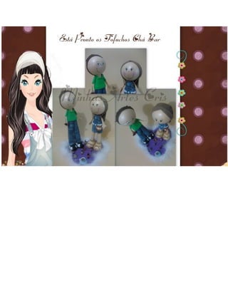 Casal de fofuchos-pap