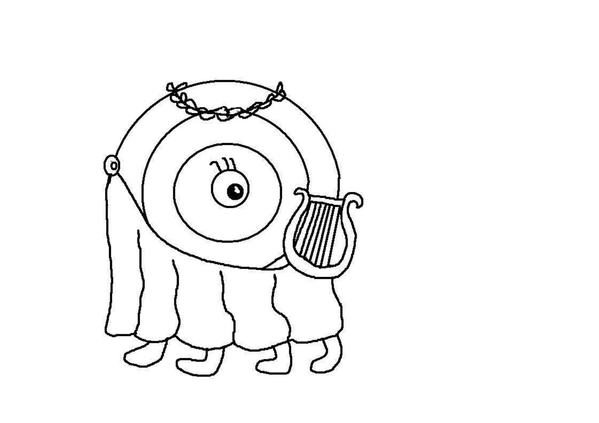 DIBUJOS PARA PINTAR DEL OJO LECTOR