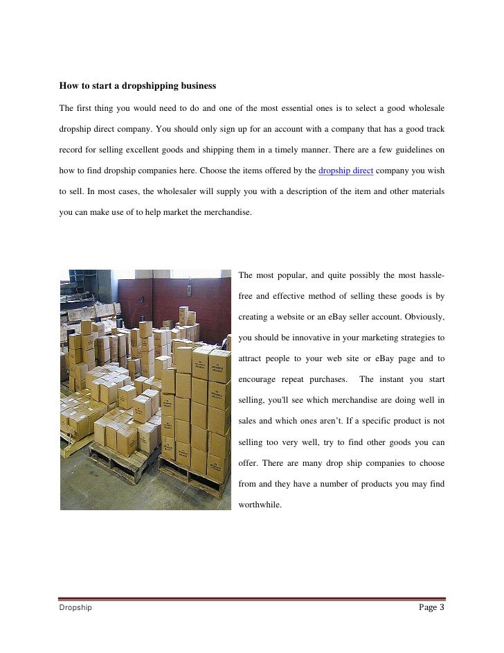 How To A Dropship Retailer