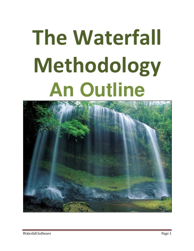 waterfall methodology research paper
