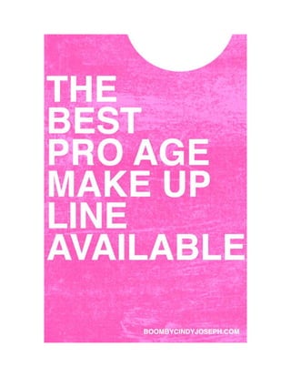 The best pro age make up line available.