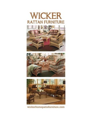Wicker Rattan Furniture!