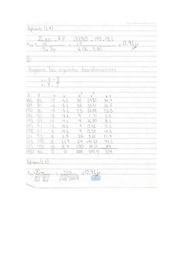 Correlacion De Pearson