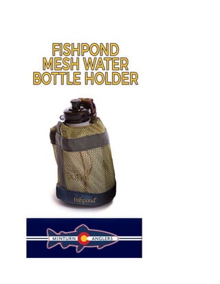 FISHPOND MESH WATER BOTTLE HOLDER 