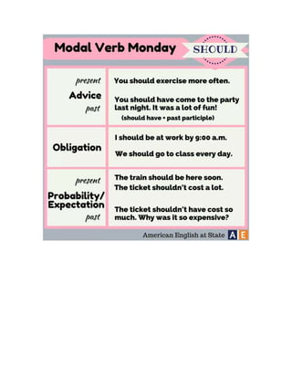 Modal verbs