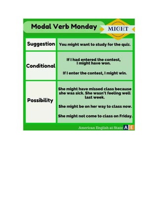 Modal verbs