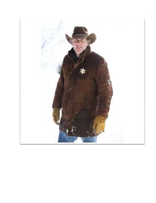 Robert Sheriff Longmire Suede Coat