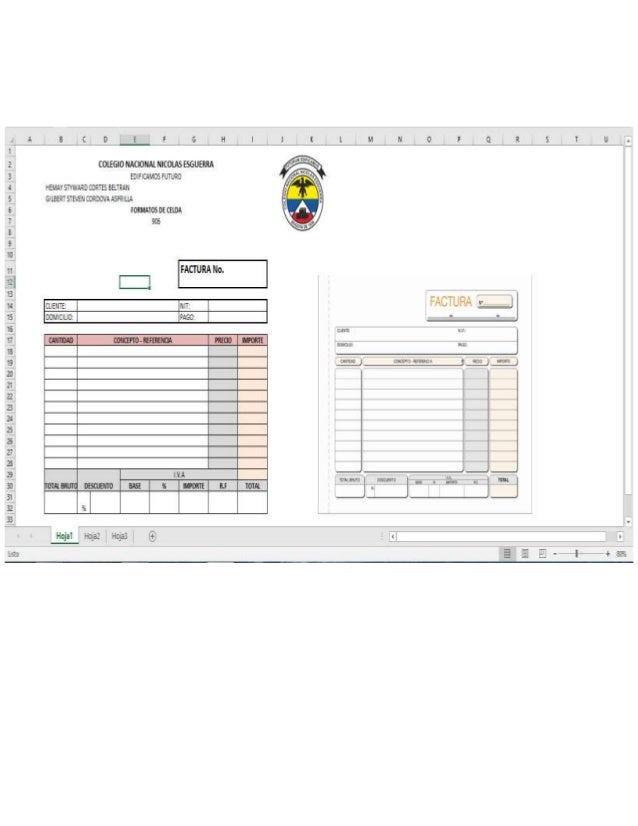 excel factura factura excel