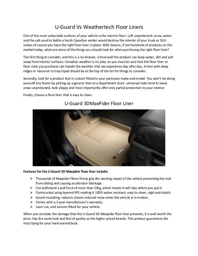 best way to clean weathertech liners