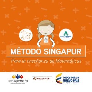 Para la enseñanza de Matemáticas
MÉTODO SINGAPUR
MÉTODO SINGAPUR
 