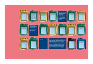 But maybe not as
many as they think, if
you know what I
mean.
You're right. Lots of
legits going belly up.
What happened to
globalization? Ha, ha.
Yeah, but that's not
bad for business
Which business? I've
got several to tend to.
Yeah some have
turned into mini-
states.
Lots of countries
want an insurance
policy.
Big brother and some
of the smaller fry.
What do you mean?Against big brother. My client's scared
s------- about the
terrorists and their
capabilities.
. . . or they run them.
Sa'id contacted you? Yeah. No relation to
marco, of course.
Conversation breaks off
at this point.
A month later. Dealer A (in black) again talks to Dealer
B (in blue). Marco, the in-between mentioned in last
month's conversation, has changed aliases and is now
known as Sa'id, which may or may not be his real
name. The dealer's quip about there being no relation
is an obvious inside joke. The first dealer also reverts
to his theme that the downturn in the world economy
has been a boon to the illegal business. Legitimate
businesses are now turning a blind eye and selling
dual-use technology even when they have doubts
about the end user. Dealers have also changed
devices, which are shown in new colors.
D-- well better not,
but I don't beleive
what those guys
claim about
protecting privacy.
Too much has
happened. martial
law. Talk of
preemption, special
measures. Those
operations last year
wrapped up a big
chain.
Got one imbedded in
you?
You can't trust the
Americans, and they
have friends in the
world to help them.
Dealer A (in green )
goes back to explaining
why the increased
terrorist attacks have
also increased
government interest in
WMD programs.
Dealer A (in green)
looks on the bright side.
With the world slipping
into a recession
because of the terrorist
attacks and the severe
clampdown, he thinks
he can get legitimate
businesses to look the
other way.
 