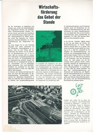 Geschehen. Geleistet. Geplant. Kreis Siegen Verwaltungsbericht 1964 - 1969 Teil 2