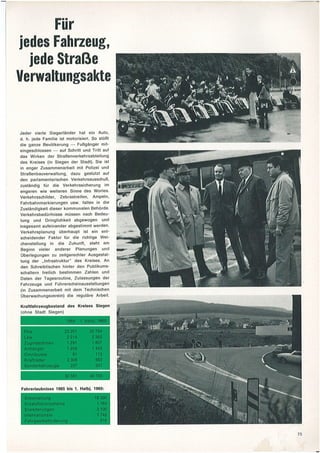 Geschehen. Geleistet. Geplant. Kreis Siegen Verwaltungsbericht 1964-1969. Teil 3
