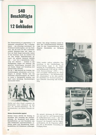 Geschehen. Geleistet. Geplant. Kreis Siegen Verwaltungsbericht 1964-1969. Teil 3